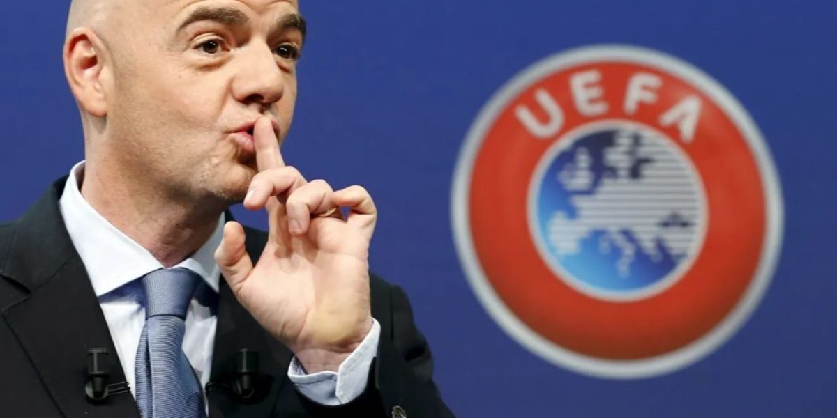 UEFA îl acuză pe Infantino în SUA, conflict fără precedent
