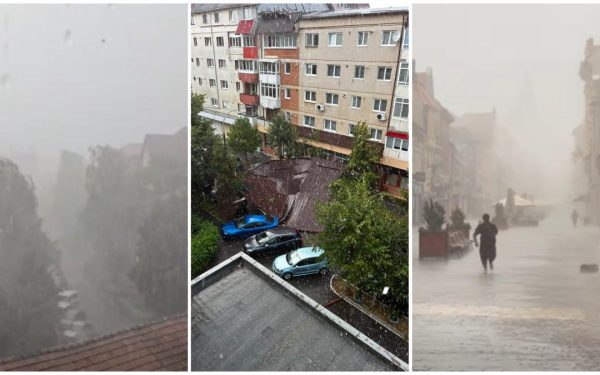 Vremea rea distruge orașe: acoperișuri rupte, copaci căzuți, străzi sub ape