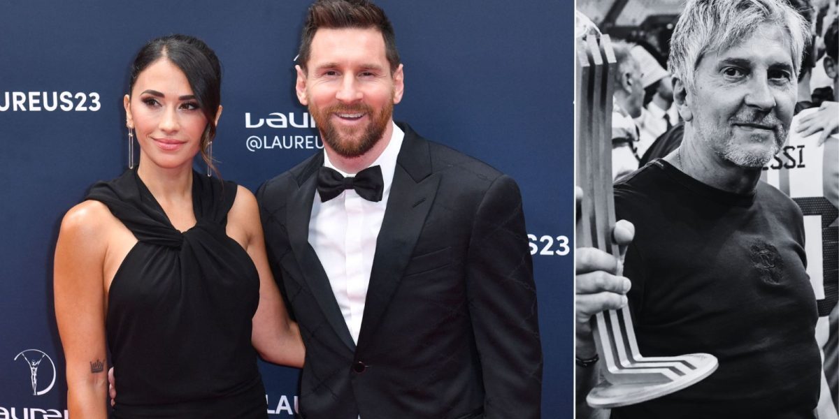 Messi și Antonella, surprinși în doliu după moartea lui Jorge. Foto