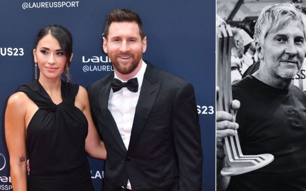 Messi și Antonella, surprinși în doliu după moartea lui Jorge. Foto