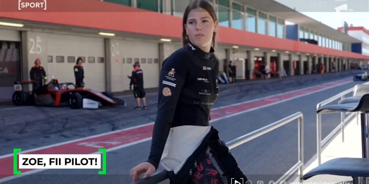 Zoe Florescu, circuit F1 cu vedetele? Antena Sport dezvăluie