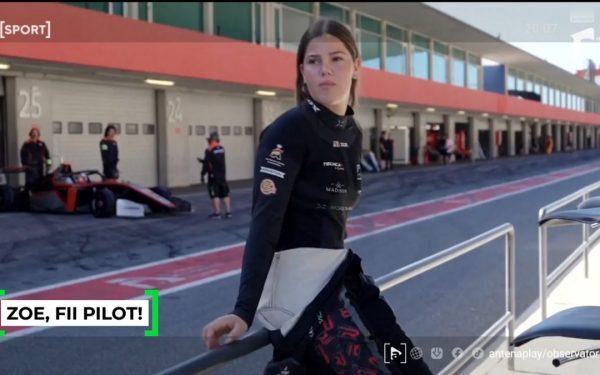 Zoe Florescu, circuit F1 cu vedetele? Antena Sport dezvăluie
