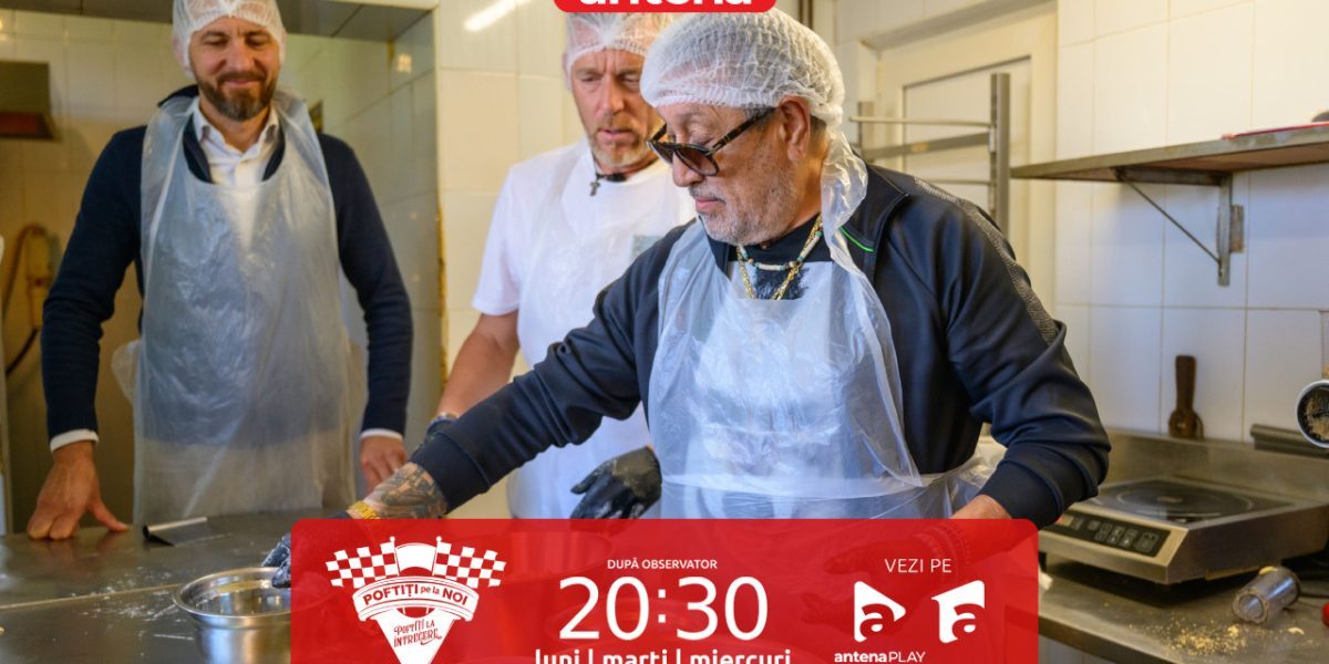 Sonny și Serghei Mizil frământă cozonaci: competiție savuroasă