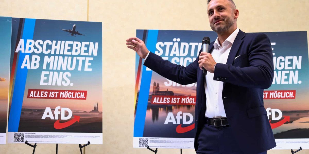 Estul Germaniei: AfD, favorit clar spre majoritate absolută în Saxonia-Anhalt