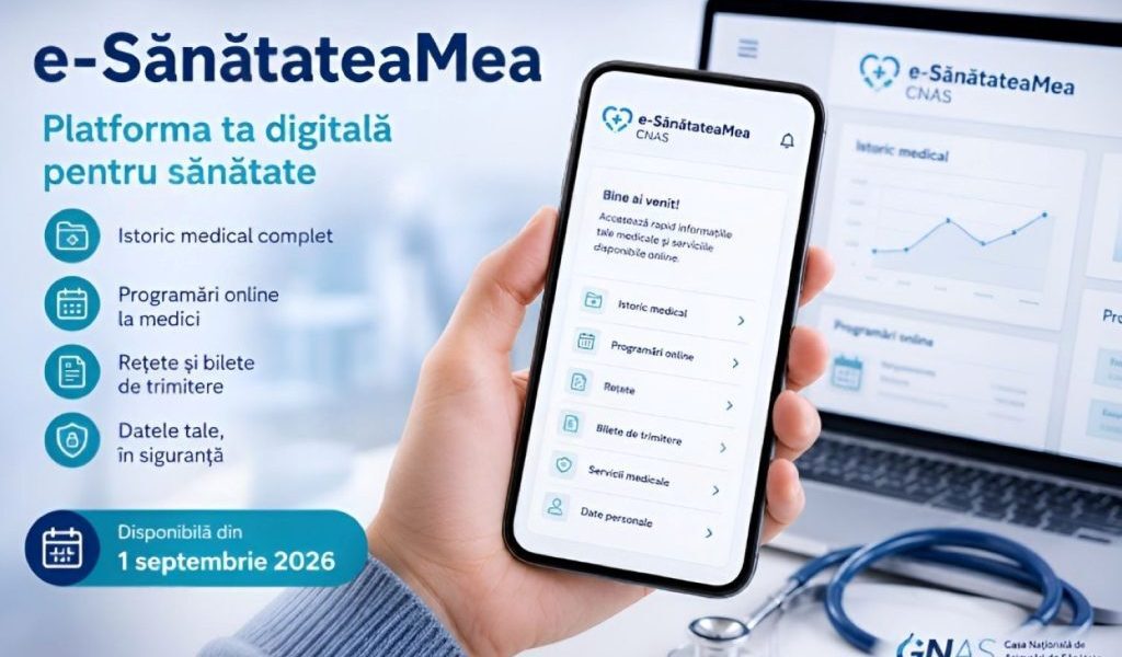 Sănătatea digitală funcționează, urmează noi facilități