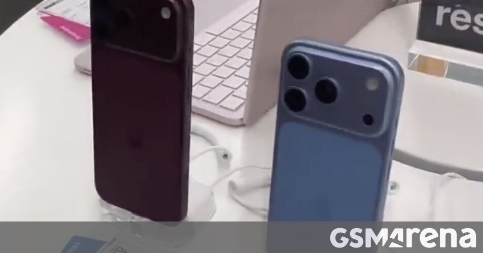 iPhone 18 Pro Max Cherry și 18 Pro Albastru, dezvăluite în scurgeri video