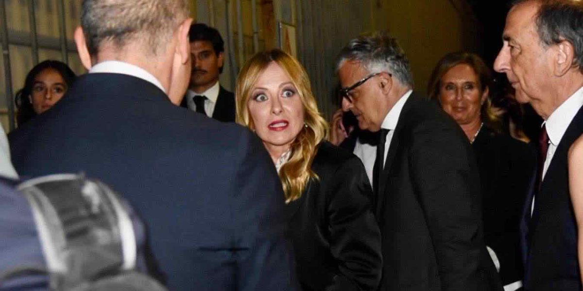 Meloni la Milano: cină cu Ghali, Balti, Renzi o critică
