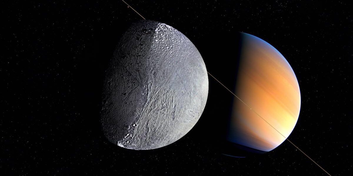 Enceladus: Viața Terrei ar putea avea origini extraterestre