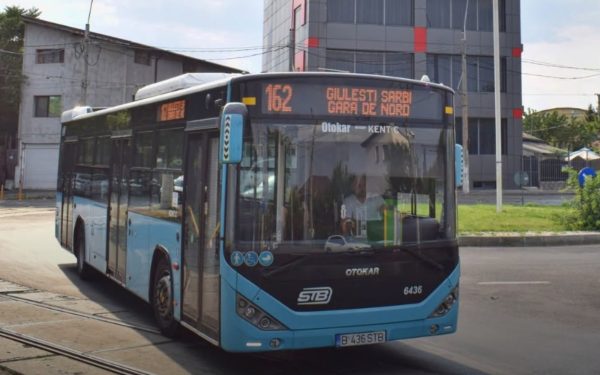 Linii 162, 163 deviate pe G. Zamfirescu, lucrări în zonă