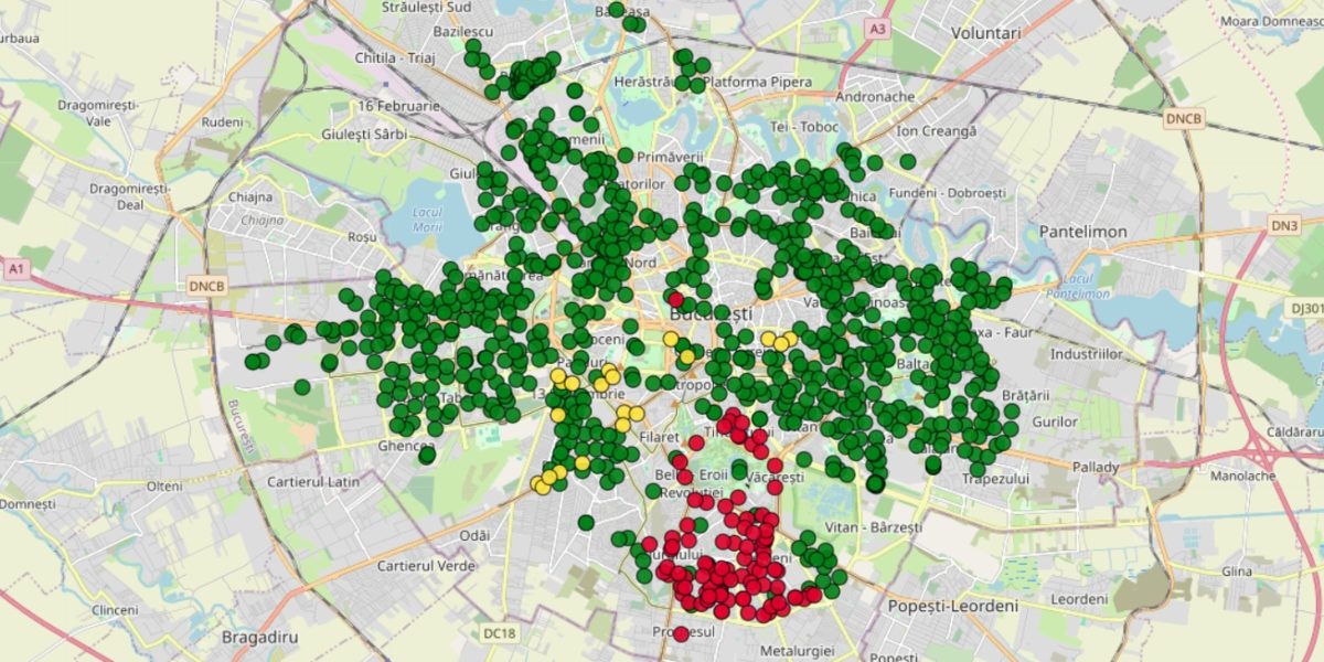 București: 1.400 de blocuri, fără apă caldă. Termoficare la 85%