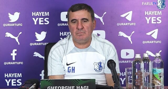 Hagi, după Polonia-România: „E vina mea, am luat șase goluri”